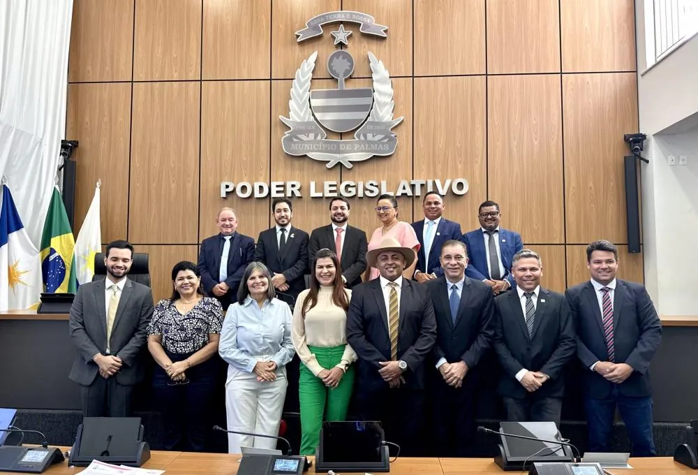 Câmara Municipal de Palmas recebe equipe do Hospital Padre Luso, em visita institucional