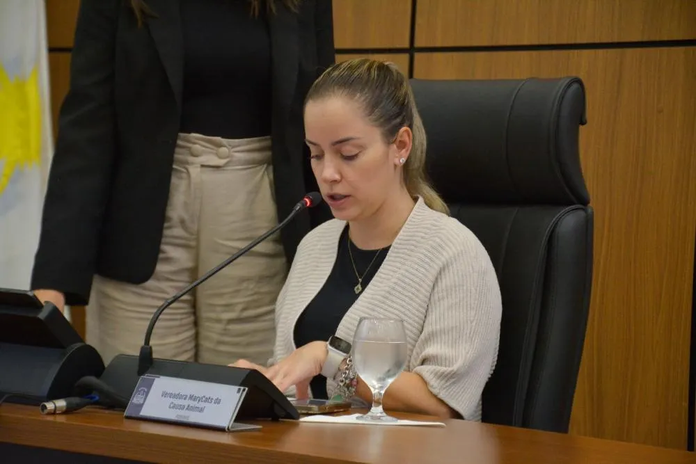 MaryCats da Causa Animal, vereadora de Palmas.