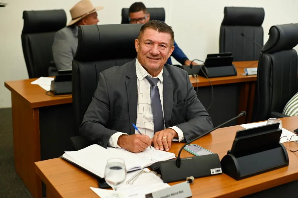 Márcio Reis, vereador de Palmas. Foto: Fernando Lucas