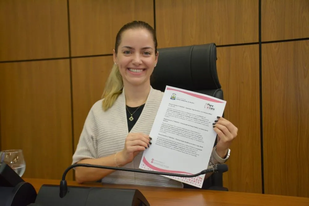 MaryCats da Causa Animal, vereadora de Palmas.