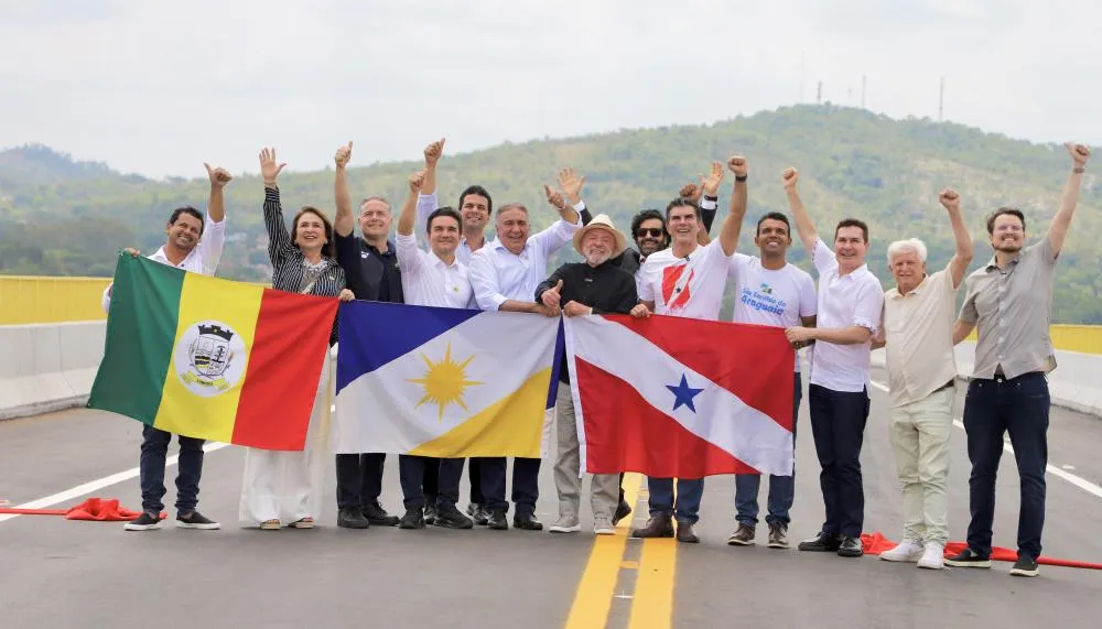 Estrutura era uma das obras mais aguardadas pela população dos dois estados e marca um avanço significativo para a integração regional. Foto: Antonio Gonçalves/Governo do Tocantins