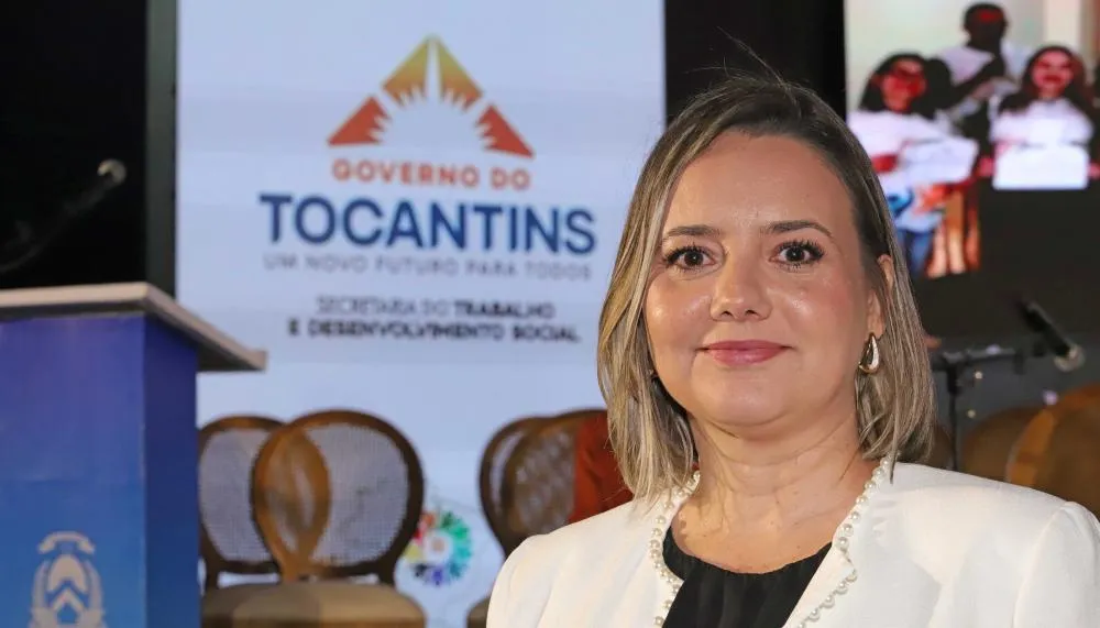 Secretária Ana Carina Souto, destaca que o avanço das oportunidades no Tocantins reflete um compromisso da gestão Laurez Moreira. Foto: Marcio Vieira/Governo do Tocantins