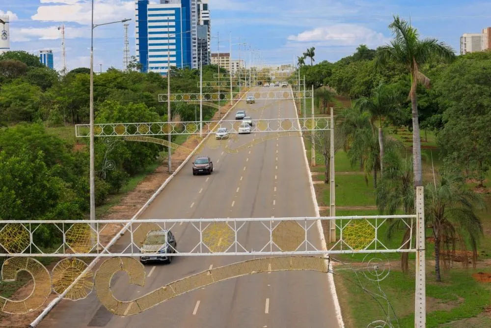 Prefeitura de Palmas fará o acendimento da decoração natalina nesta sexta, 5