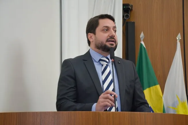 Dr. Vinícius Pires, vereador de Palmas. Foto: Fernando Lucas