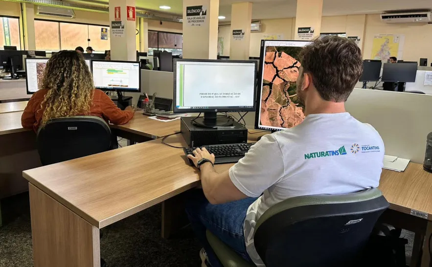 Naturatins passa a adotar, a partir de janeiro, a comprovação de regularidade no CTF/APP como condição para a emissão de licenças ambientais e AEF. Foto: Andréa Marques/Governo do Tocantins