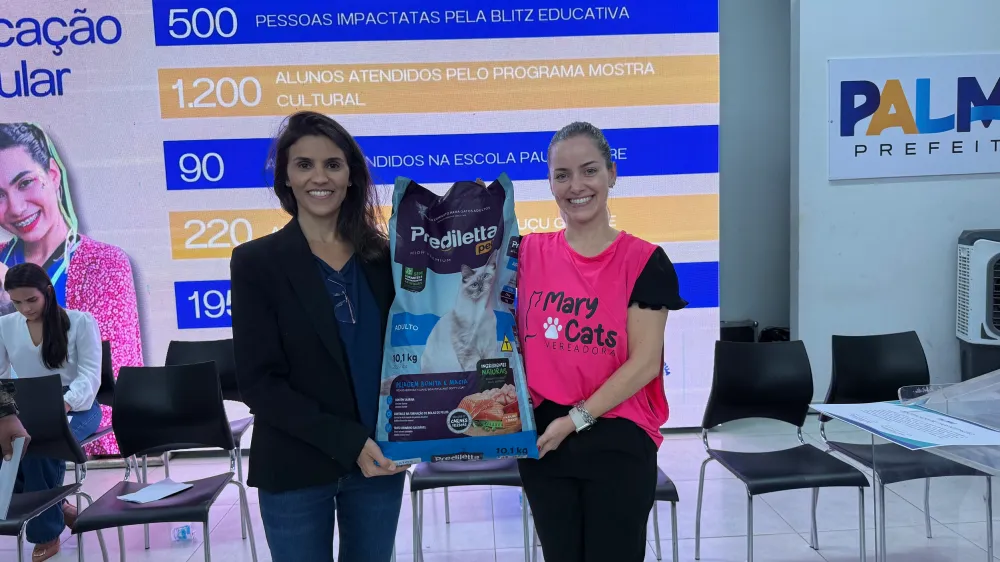 Vereadora MaryCats da Causa Animal participa do lançamento do Programa Tigela Cheia e toma posse no Conselho Municipal de Proteção Animal