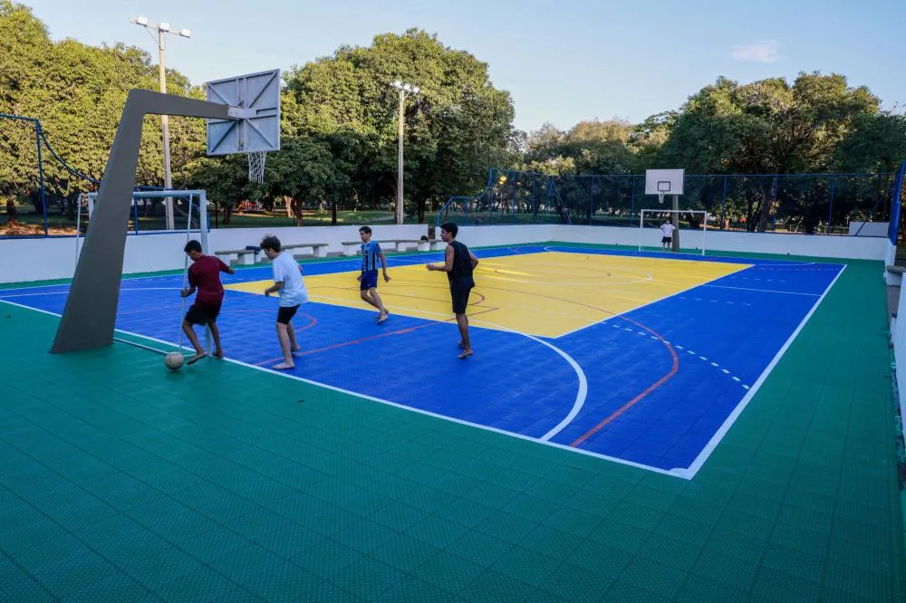 Quadra poliesportiva na Arse 14 (110 Sul) – Foto: Lia Mara