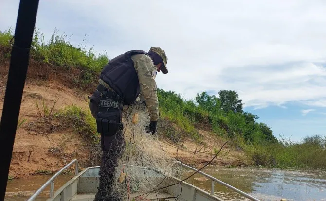 Naturatins intensifica Operação Piracema e realiza apreensões em diversas regiões do Estado