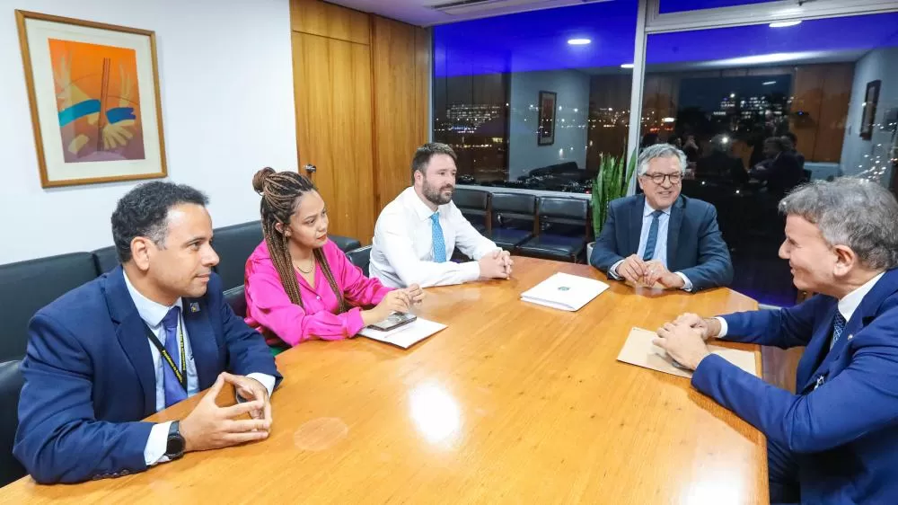 Prefeito eleito Eduardo Siqueira apresenta projetos prioritários para Palmas ao Ministro Alexandre Padilha
