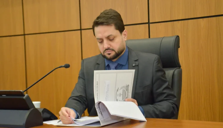 Dr. Vinícius Pires, vereador de Palmas. Foto: Fernando Lucas