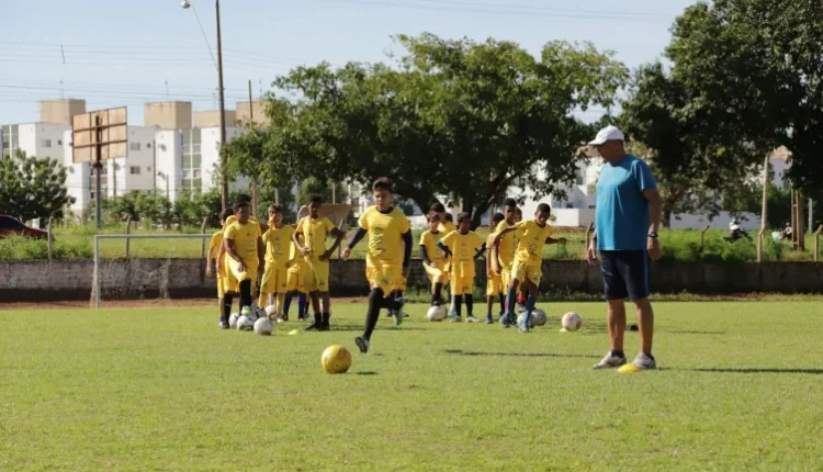 Abertas as inscrições para a Escolinha Nilton Santos em Palmas e Araguaina - Foto: Emerson Silva/Governo do Tocantins