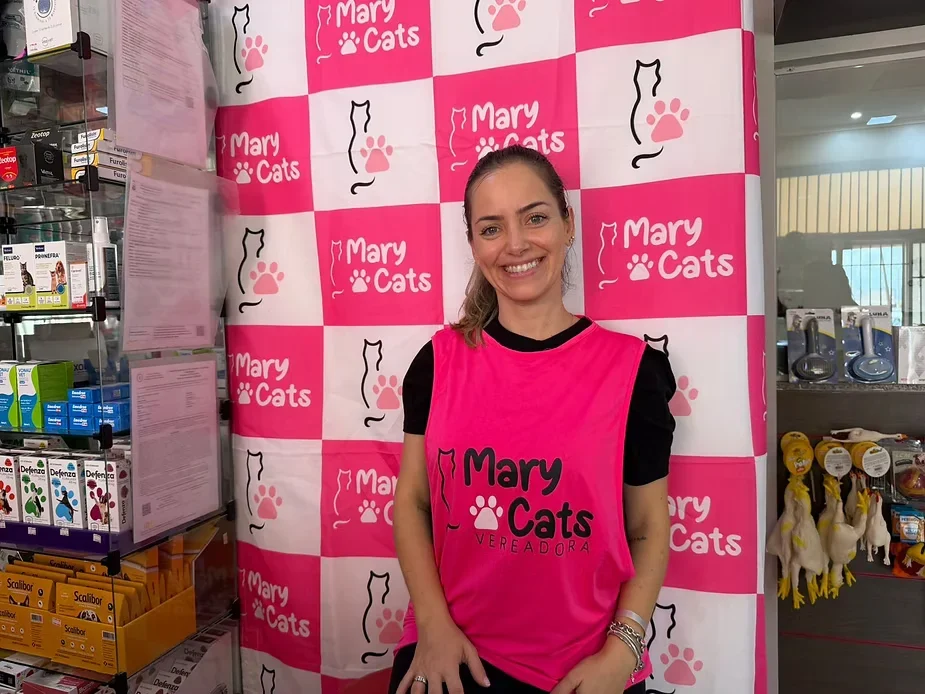 MaryCats da Causa Animal, vereadora de Palmas.
