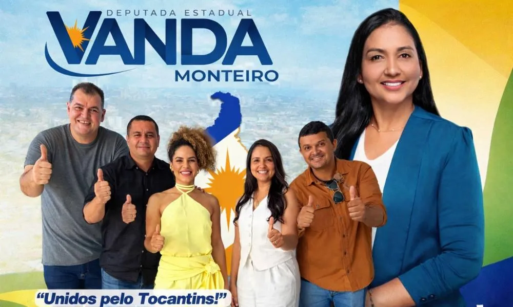 Vice-prefeita, Jordana, vereador e lideranças de Tocantínia declaram apoio à reeleição da deputada Vanda Monteiro