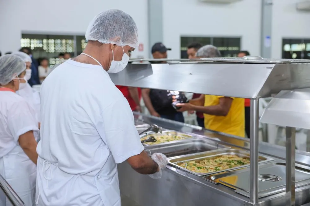 Restaurantes comunitários de Palmas recebem aprovação de 90,7% dos frequentadores entrevistados