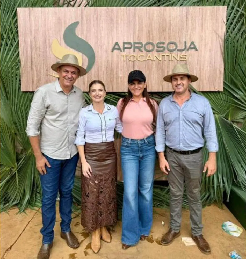 Vereadora Karina Café participa da Abertura Nacional da Colheita da Soja em Porto Nacional