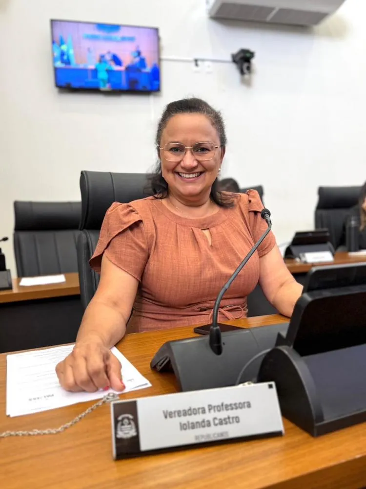 Professora Iolanda Castro, vereadora de Palmas
