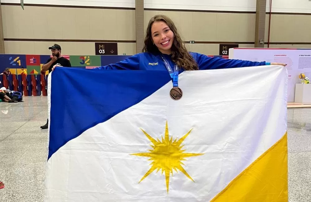 Estudante da rede estadual conquista medalha inédita para o Tocantins