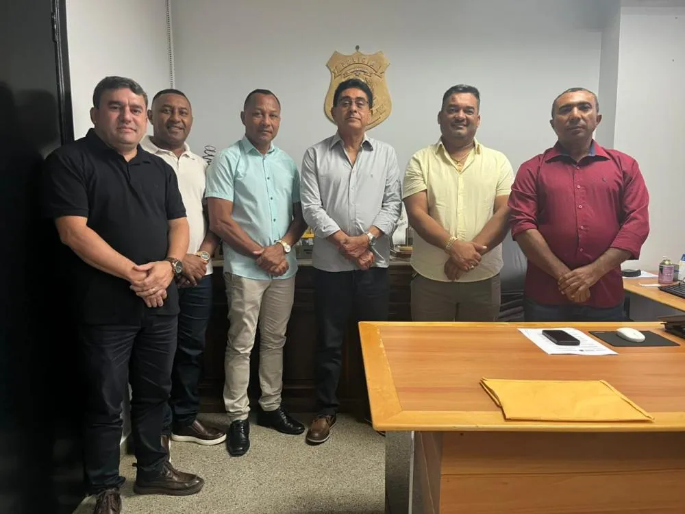 Prefeito Vitor da Reis discute adequação do Núcleo de Identificação de Itaguatins em reunião com Secretaria de Segurança Pública