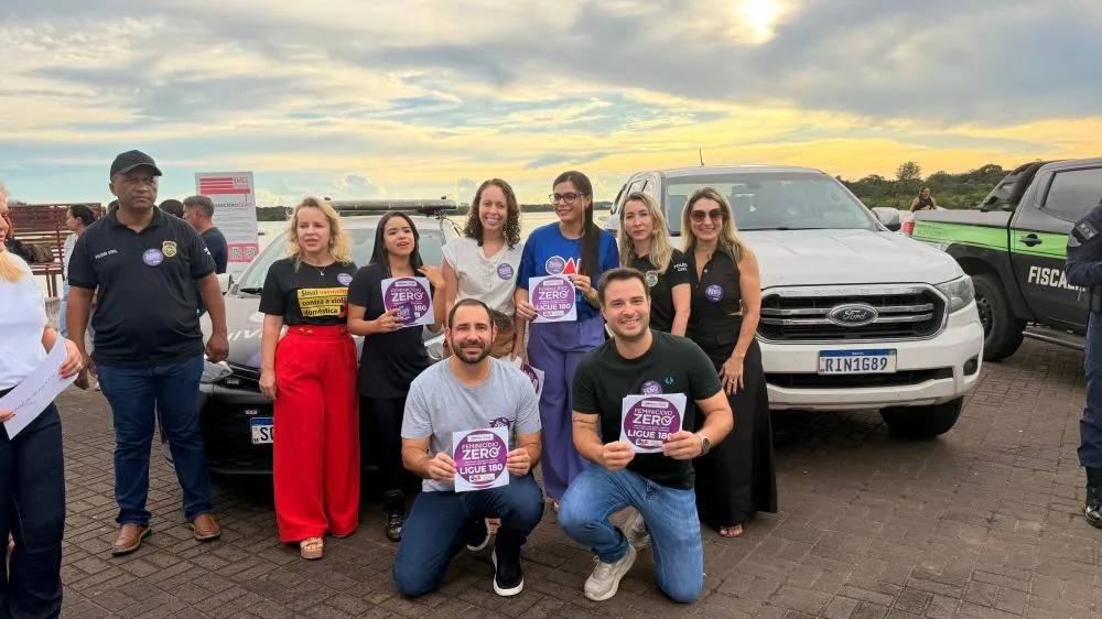 Polícia Civil participa de mobilização da campanha Feminicídio Zero em alusão ao Dia Internacional da Mulher