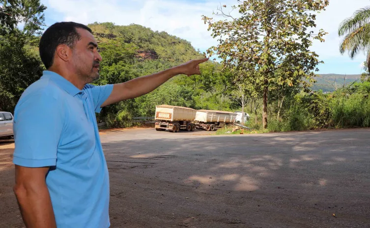 Governador do Tocantins, Wanderlei Barbosa, anuncia implantação de alça rodoviária que ligará a TO-030 à BR-010. Foto: Antonio Gonçalves/Governo do Tocantins 
