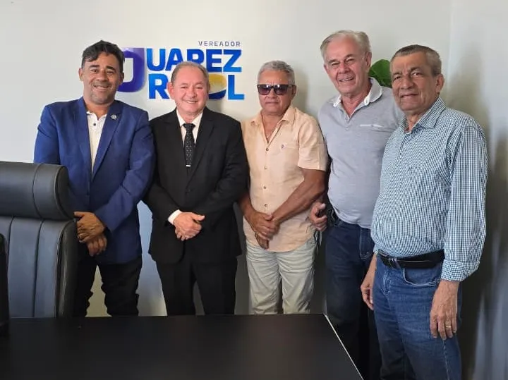 Vereador Juarez Rigol recebe conselheiros do CRECI e reafirma compromisso com o setor imobiliário de Palmas