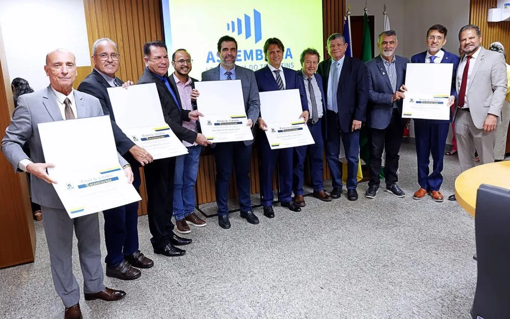 Aleto realiza cerimônia de entrega de Títulos de Cidadão Tocantinense