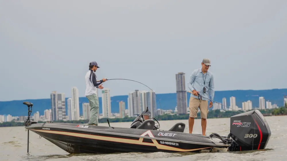 Lago de Palmas volta a receber pescadores para campeonato neste fim de semana. Foto: Divulgação