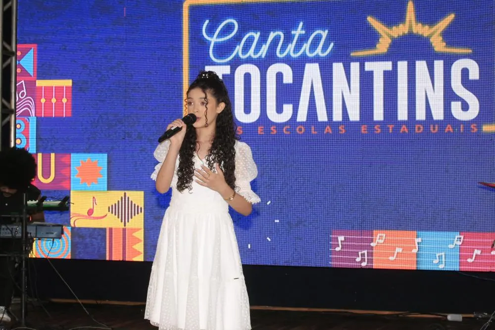 O Canta Tocantins é voltado à música, já o Interpreta Tocantins estimula a arte da recitação de poemas e narrativas orais a partir da leitura. Foto: Márcio Vieira/Governo do Tocantins