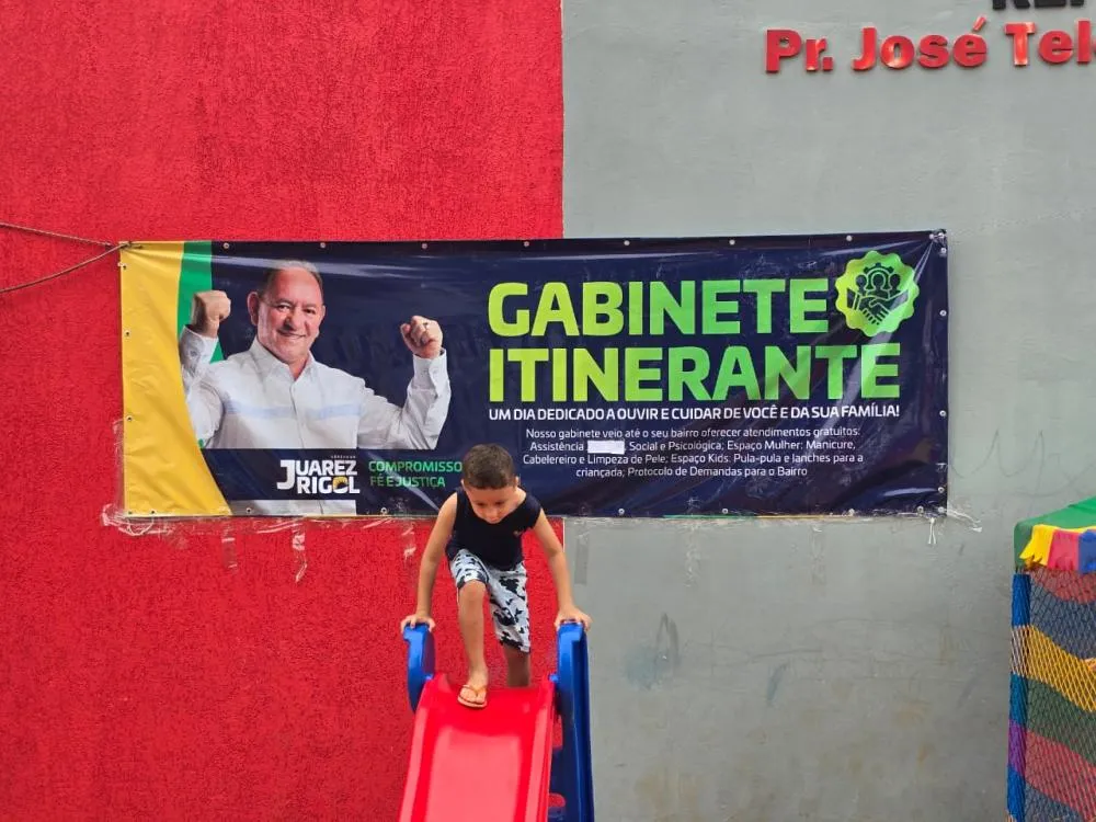 Vereador Juarez Rigol quebra padrões da política tradicional e instala gabinete nas ruas de Buritirana