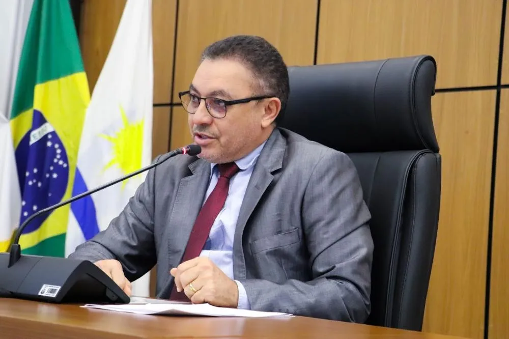 Marilon Barbosa, presidente da Câmara Municipal de Palmas. Foto: Fernando Lucas