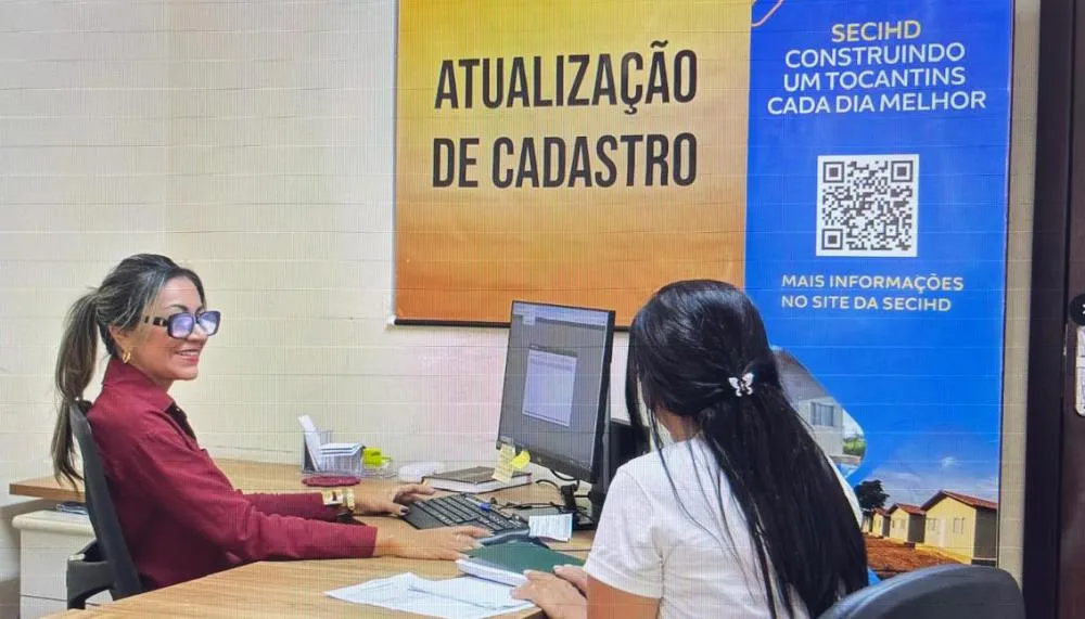 Governo do Tocantins abre cadastro para pré-seleção de famílias em empreendimento habitacional do MCMV, em Palmas. Foto: Gabriel Maia/Governo do Tocantins