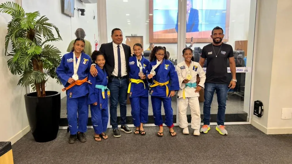 Com apoio do vereador Josmundo, jovens atletas da região Sul de Palmas conquistam medalhas em campeonato nacional de Judô