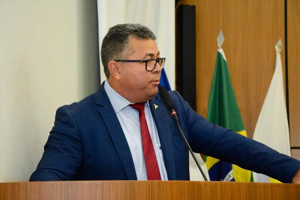 Folha, vereador de Palmas. Foto: Fernando Lucas