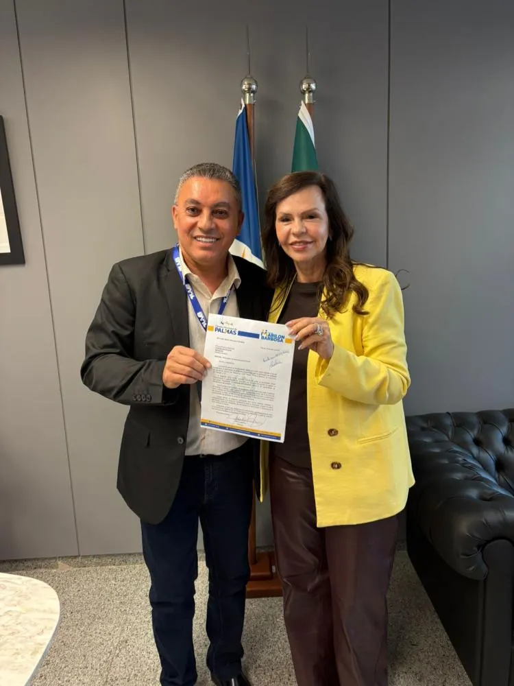 Em Brasília, Marilon Barbosa é recebido pela senadora Professora Dorinha e solicita verba para ampliação de Unidade Saúde de Taquaruçu