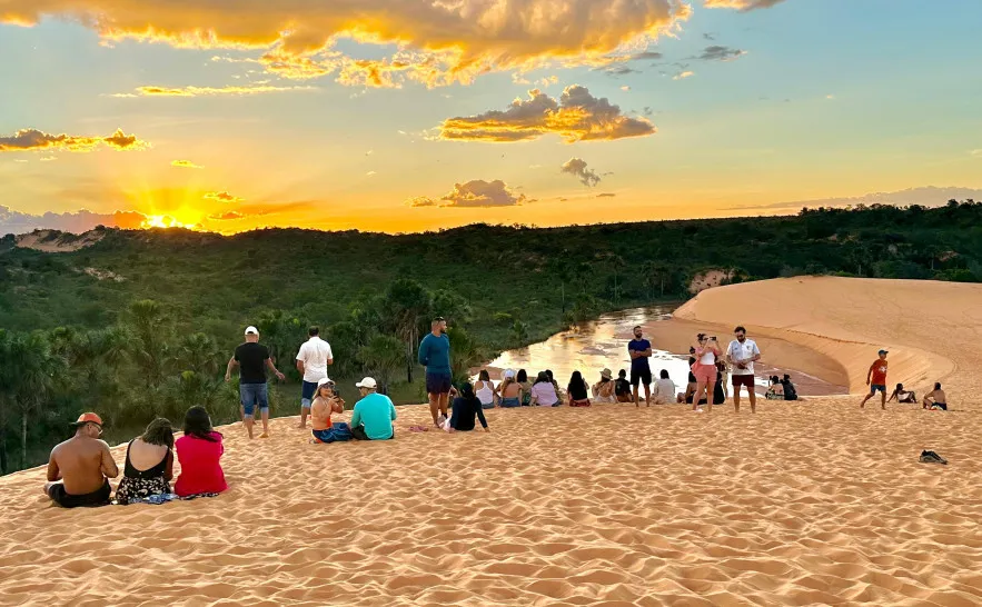 Estado registra mais de 700 visitantes nas Dunas do Jalapão durante feriado de Tiradentes