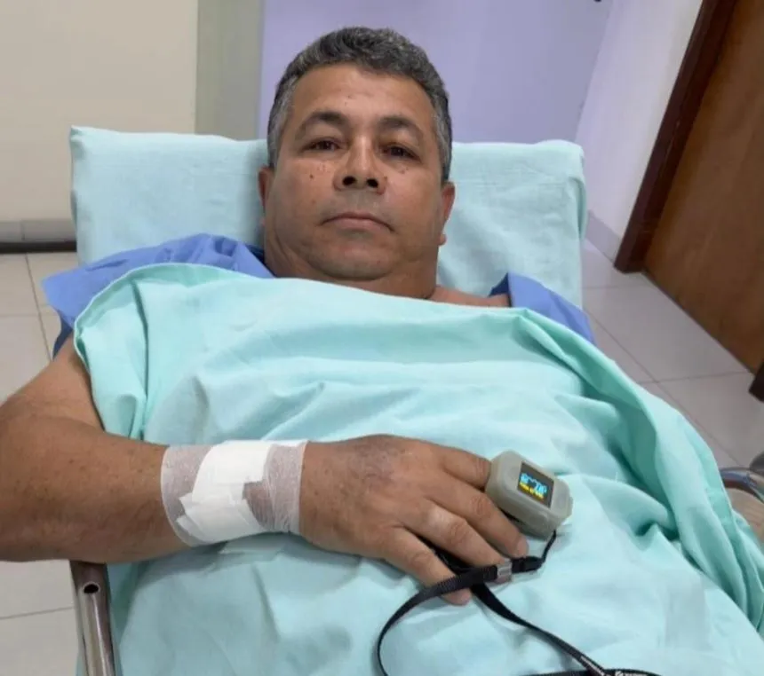 Vereador Folha passa mal após sessão na Câmara, é levado ao hospital e passa por angioplastia