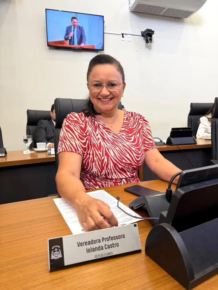 Professora Iolanda Castro, vereadora de Palmas
