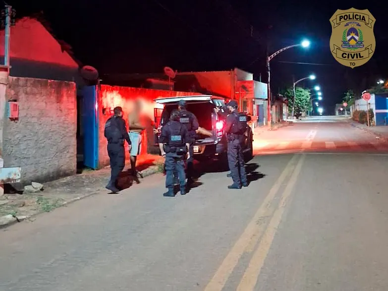 Prisão foi realizada na cidade de Novo Planalto, no Estado de Goiás. Foto: Divulgação PCTO
