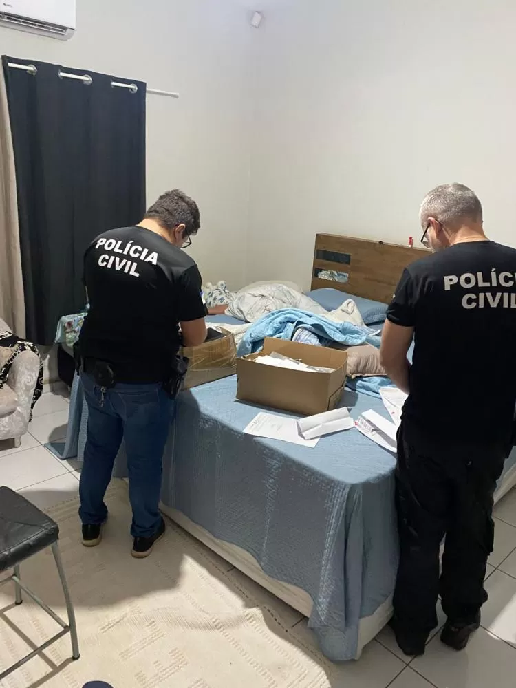 Em apoio da Polícia Civil de Goiás, Divisão de Repressão a Corrupção da PC/TO cumpre mandados de busca contra organização criminosa em Palmas 