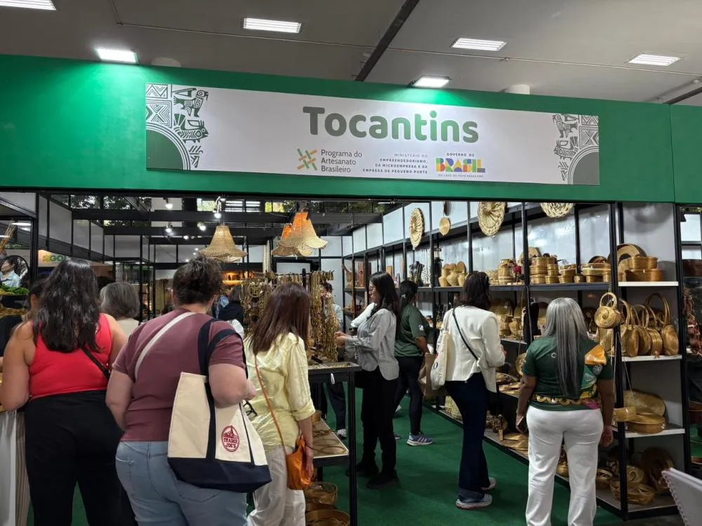 Tocantins abre estande no 22º Salão do Artesanato com peças que exaltam a identidade cultural