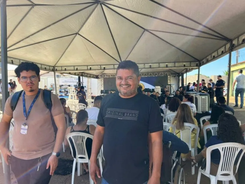 Vereador Balaio participa da inauguração do CREAS II no setor Vale do Sol