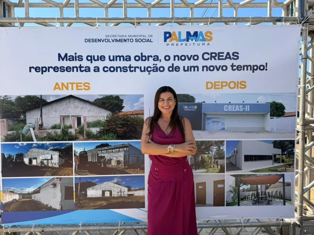 Vereadora Karina Café participa da inauguração do novo CREAS II e destaca fortalecimento da proteção social em Palmas