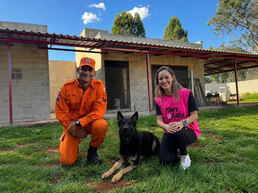 Apoio conjunto fortalece estrutura do canil do Corpo de Bombeiros em Palmas
