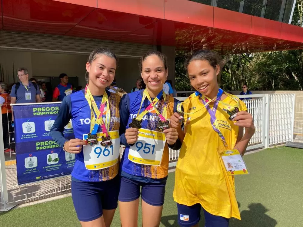 Estudantes do Tocantins conquistam 18 medalhas no primeiro dia de competições em São Paulo