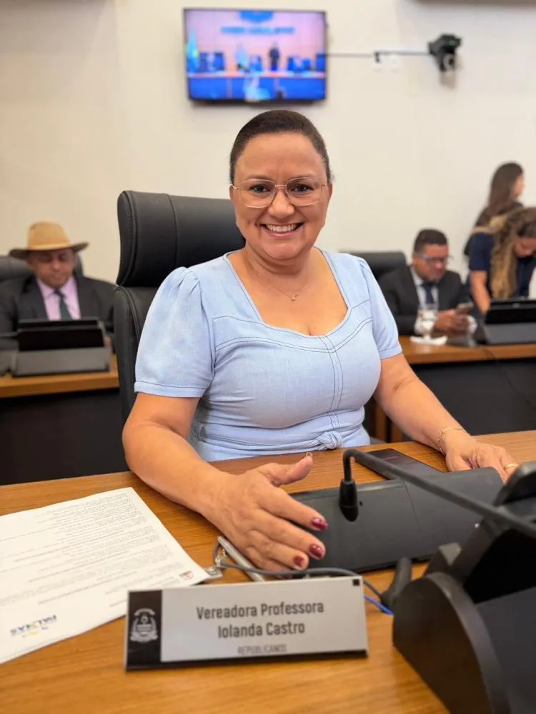 Professora Iolanda Castro apresenta projeto de lei para proteger nascentes e incentivar preservação ambiental em Palmas