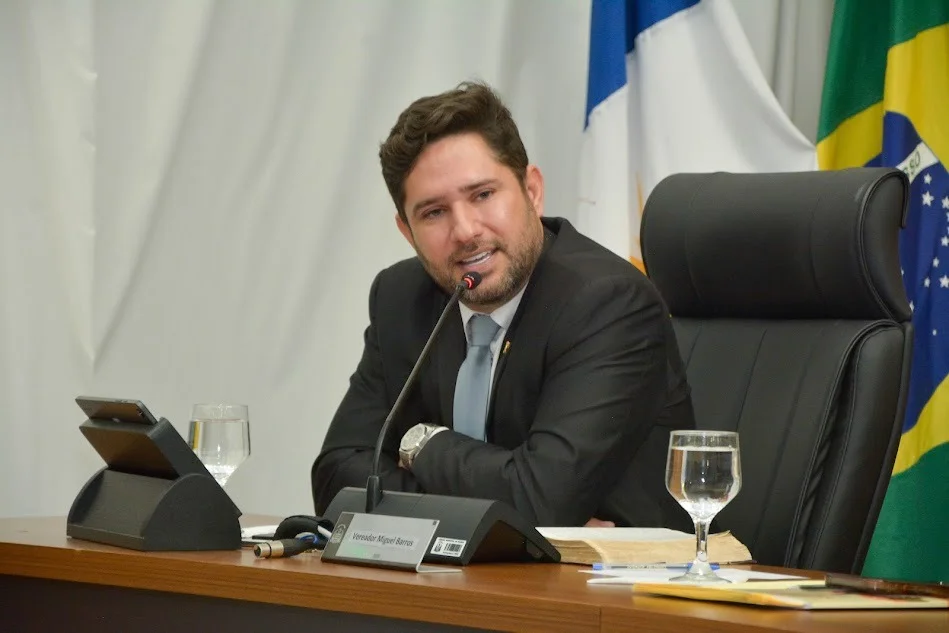 Miguel Barros, vereador de Palmas.