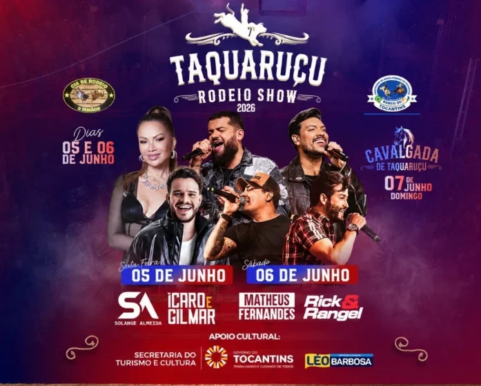 O encerramento será no domingo com a XI Cavalgada de Taquaruçu. Foto: Reprodução