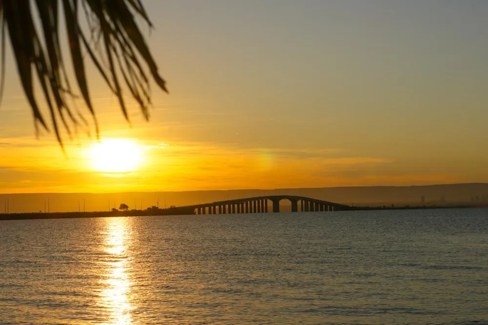 Contemplação do pôr do sol no Lago de Palmas é um dos atrativos listados pela publicação. Foto: Regiane Rocha