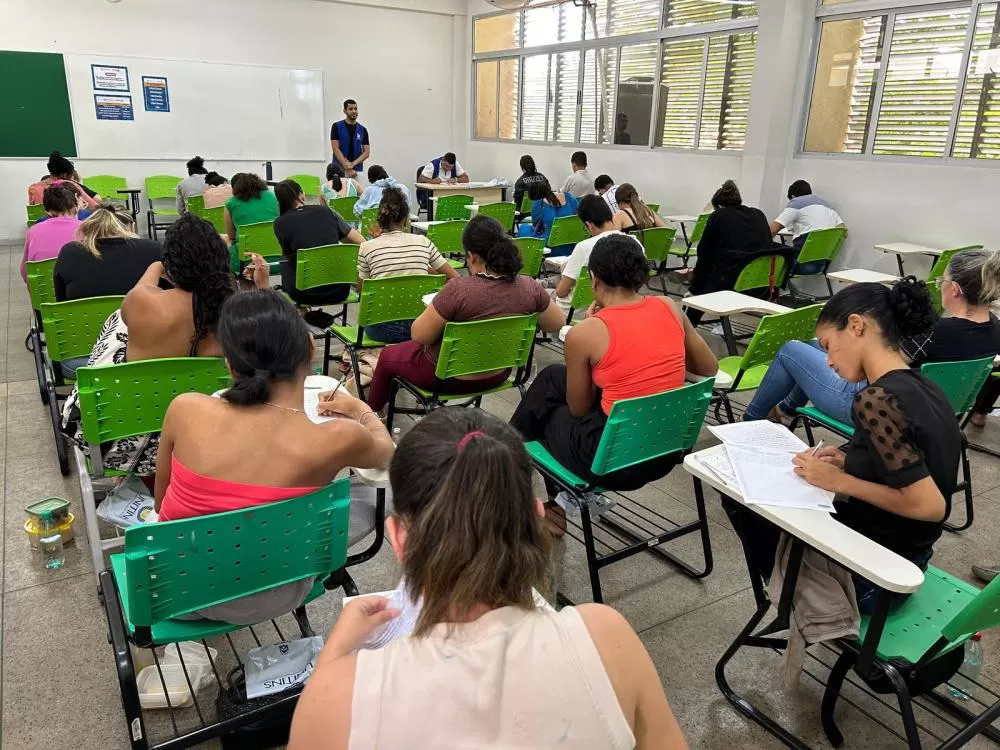 Vestibular para cursos presenciais da Unitins reúne cerca de 5 mil candidatos