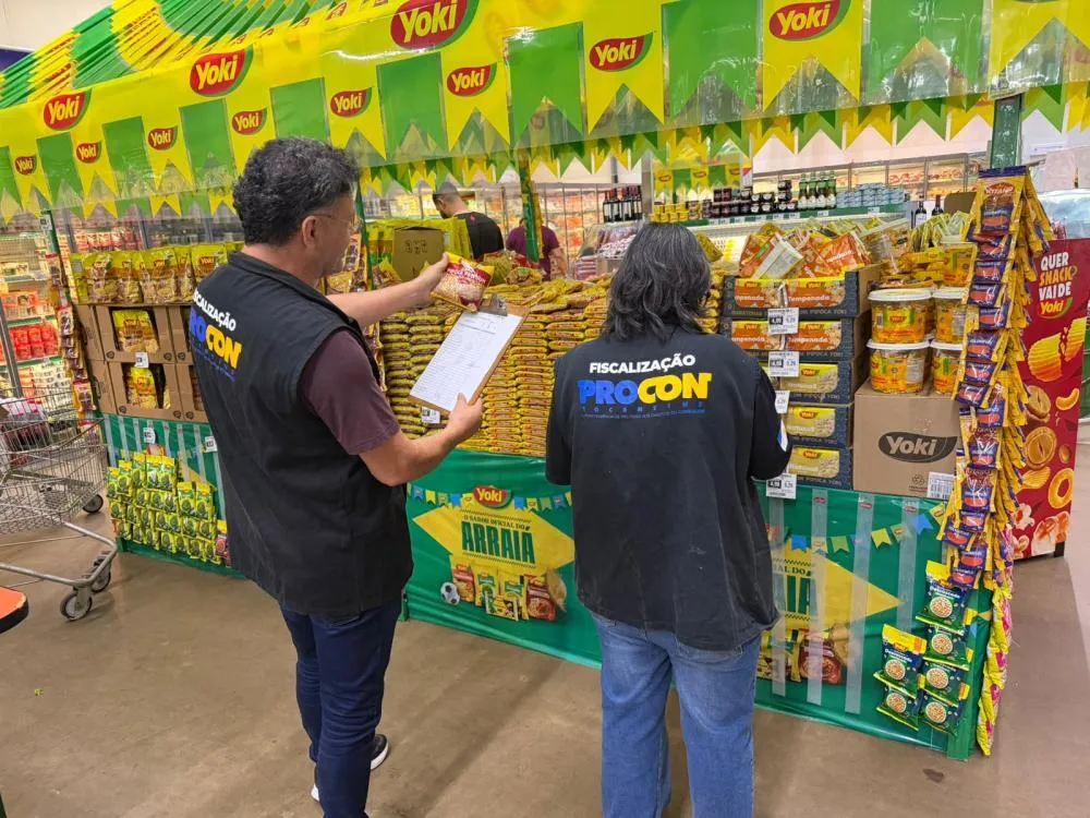 Procon Tocantins encontra variação de até 174% em itens típicos para festas juninas em Palmas